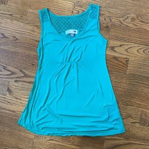 EUC Old Navy Maternity Green Tank; Size S